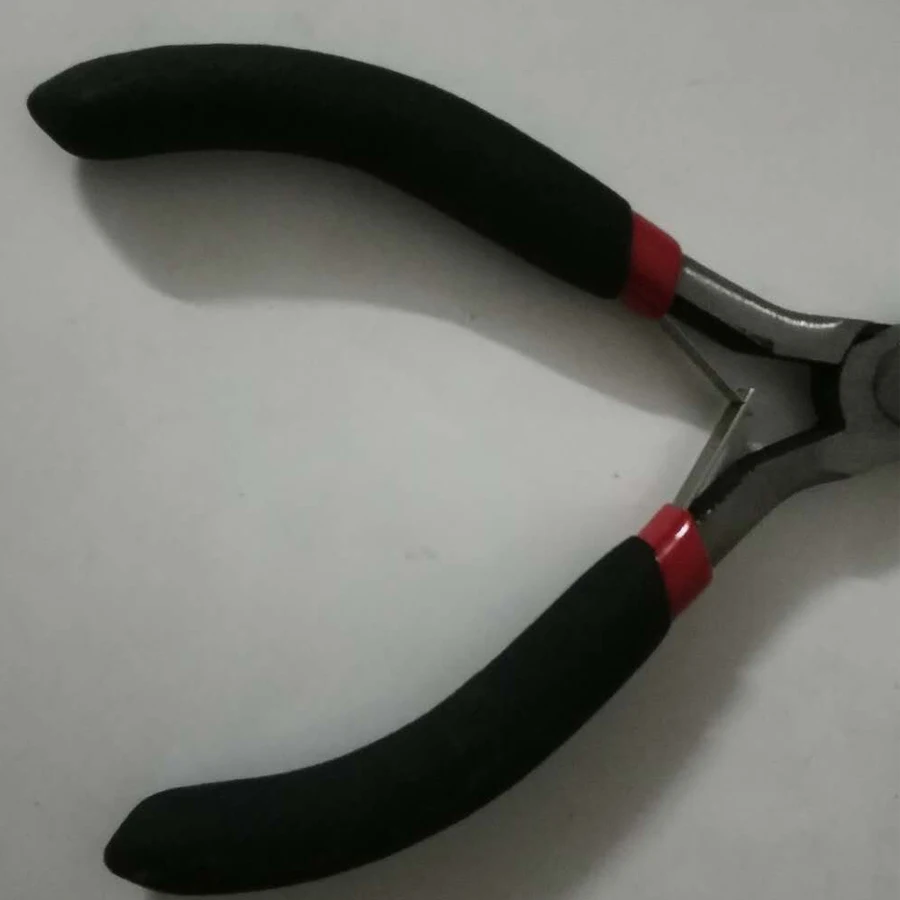 Metal crimpning tænger til hår extensions alicates szczypce pense tang hår tilbehør værktøjer