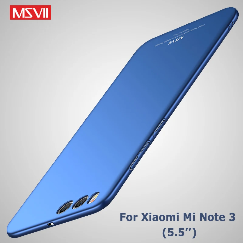 Mi Note 2 tilfælde Msvii Silm Mat Tilfælde, Xiaomi Mi-Mote-3 Tilfælde Xiomi Mi Note 2 Note3 PC Cover Til Xiaomi Note 2 Note 3 Sager