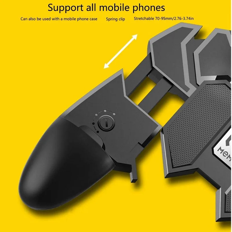 Mobile PUBG Controller Omsætning Knappen Gamepad til PUBG IOS Android Seks 6 Finger, der Opererer Gamepad Periferiudstyr PUBG Controller