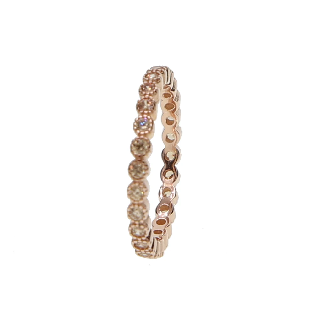 Mode 2.15 ct Cubic Zirconia 3 Evighed Band Ringe Til Kvinder i Ren 925 sterling sølv Ring Mode Smykker Newes