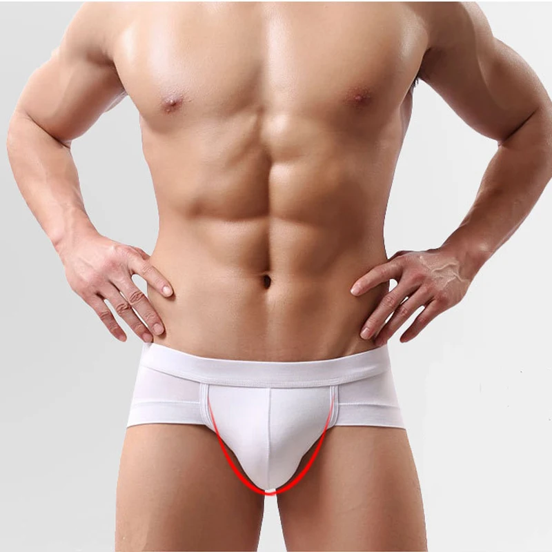 Mode Mænds Korte Trekant Sexet Undertøj Modal Bikini Herre Underwears Sexet 3D-U Konveks Gay-Trusser
