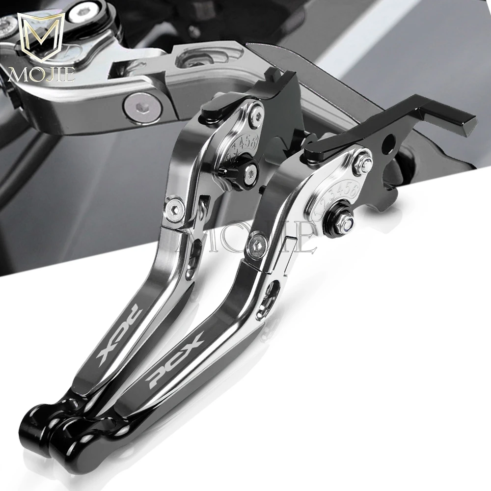 Motorcykel Justerbar Folde Udvides Brake Clutch Løftestænger For Honda PCX 125/150 PCX125 PCX150 Alle år Kobling Bremse Greb