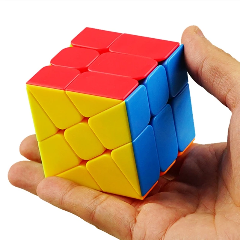 Moyu cube 5,7 cm Vindmølle 3x3x3 Magic cube 3x3 Speed cube 3*3*3 Puslespil cubo magico professionel Pædagogisk Legetøj for børn