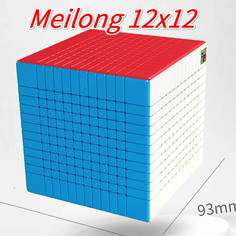 Moyu Meilong 12Layer Cube 9x9 10x10 11x11 12x12 Høj Leval 6x6x6 7x7x7 8x8x8 Meilong 9 10 11 Cubo Hastighed, Puslespil, Terninger Legetøj Gaver