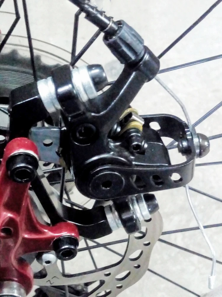 MTB Cykel Bremse Mekaniske skivebremser Caliper Mountain Cykel Klemme Aluminium Legering Cykling Tilbehør