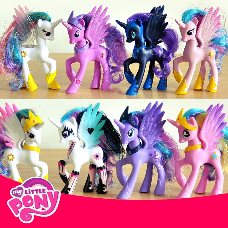 My Little Pony Legetøj Dukker Twilight Sparkle Starlight Glimt PVC-Action Figur Modeller Dukke Unicorn Legetøj Til Børn Gave