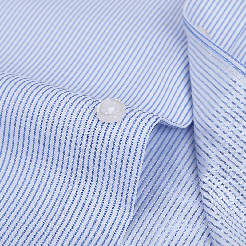 Mænd ' s Stribede Skjorter, Lange Ærmer Plaid shirt til business mænd analyserne kjole skjorte regular fit mænd tøj med brystlomme