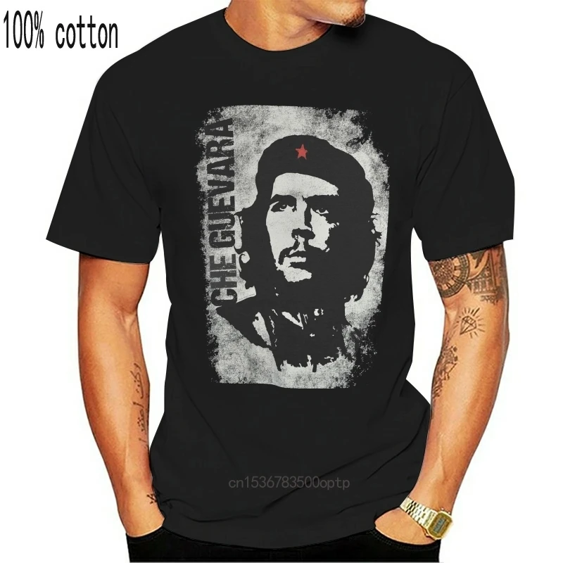 Mænds Che Guevara Vintage T-Shirt Ernesto Diplomat Guerilla-Leder Billige fashion kort ærmet T-shirt