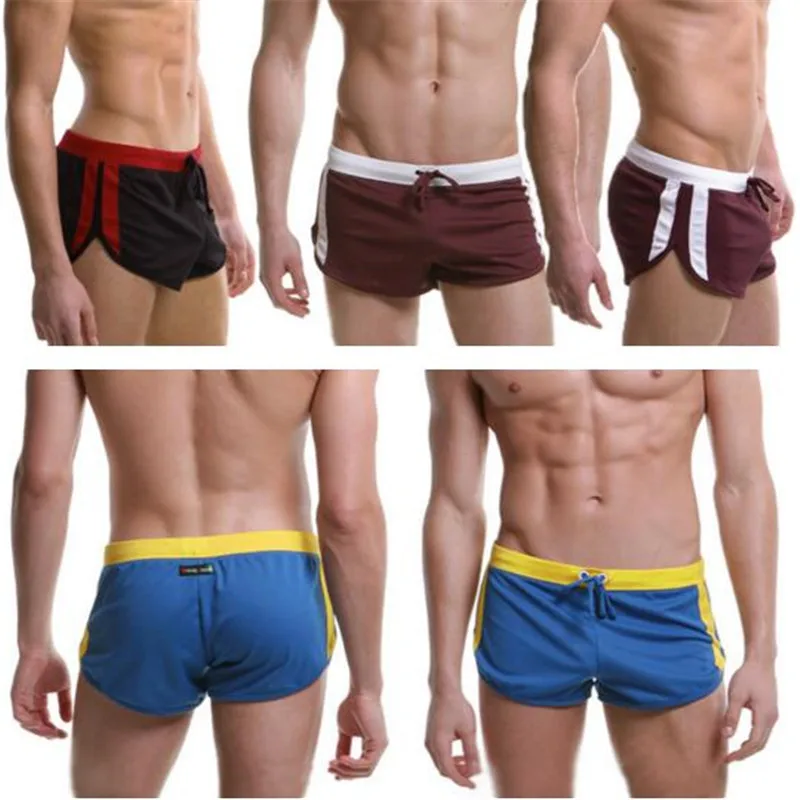 Mænds Shorts,Mænds Polyester Shorts Casual Boxer Shorts Sommer Beach Shorts