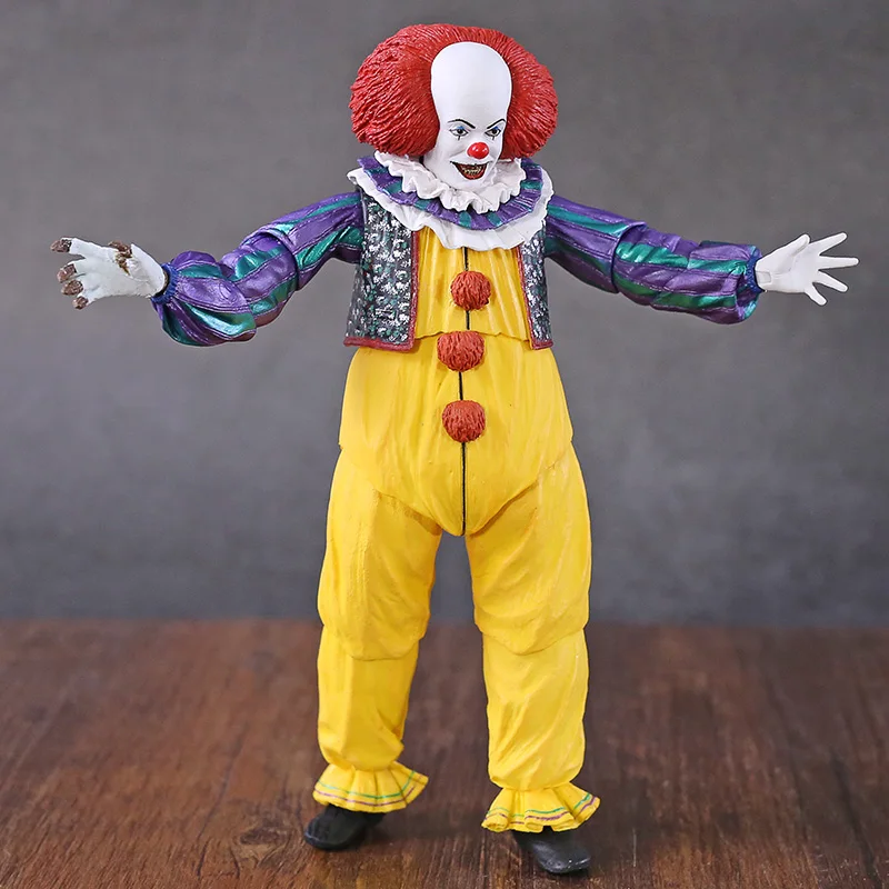 NECA Filmen 1990 Stephen King ' s It-Klovnen Pennywise PVC-Action Figur Collectible Model Toy