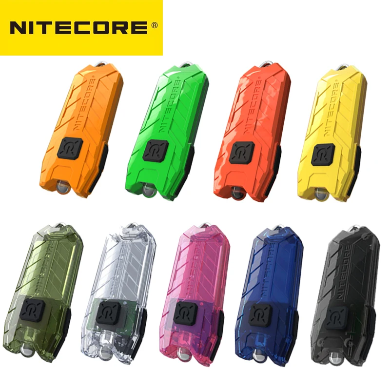 NITECORE Lommelygte Rør Bærbare letvægts USB-Genopladelige EDC Lomme Lommelygte Vandtæt Mini Farverige Nøglering Lygte