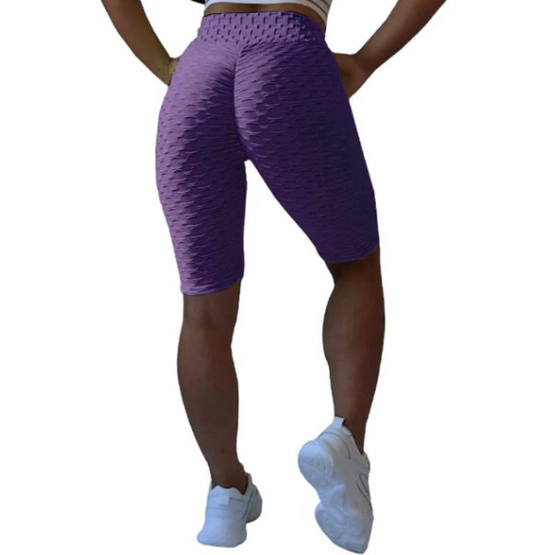 NORMOV Slanke Kvinder Shorts Trænings-og Solid Høj Talje Push Up Polyester Shorts Mode Træning Åndbar Casual Kvinde Shorts