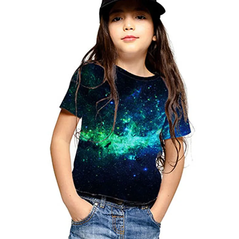 Ny 2020-Kids 3D-T-shirts Baby Store Drenge Piger Trykte T-Shirt Tøj, Børn, Cool Bomuld kortærmet t-shirts til Unisex-Toppe