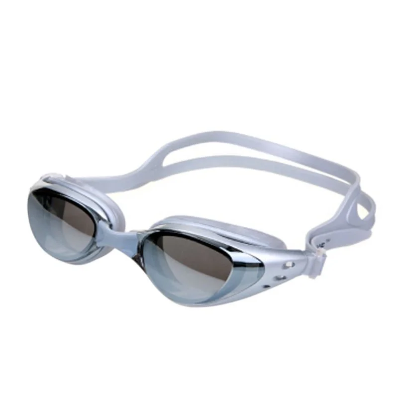 Ny Professionel Anti-Fog UV-Beskyttelse Justerbar Svømning Beskyttelsesbriller Mænd Kvinder Vandtæt Silikone Briller Voksen Briller