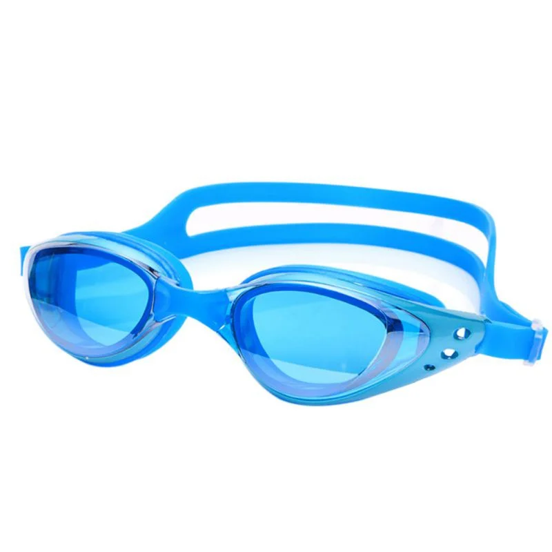 Ny Professionel Anti-Fog UV-Beskyttelse Justerbar Svømning Beskyttelsesbriller Mænd Kvinder Vandtæt Silikone Briller Voksen Briller