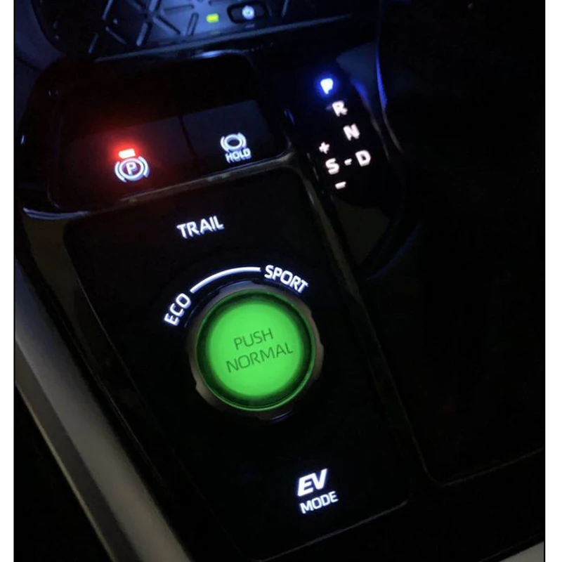 Ny Toyota Rav4 Rav 4 Parkering Hold 2019 2020 Elektronisk Bremse Skifte P-skifte Håndbremsen Knappen ECO-Knappen Sport-Mode Switch
