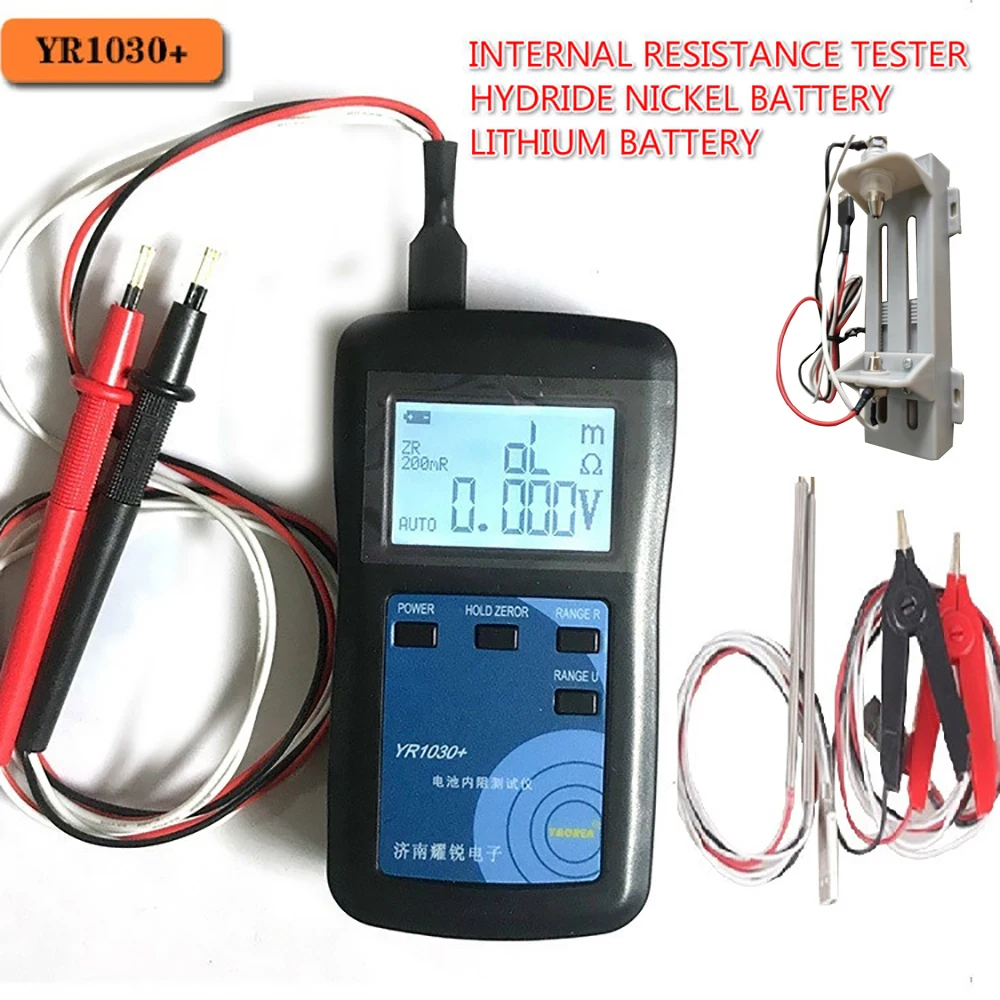 Nye 0~28V YR1030 Lithium Batteriets Indre Modstand Test Instrument Nikkel Nickle Hydrid-Knappen Batteri Tester Kombination 1