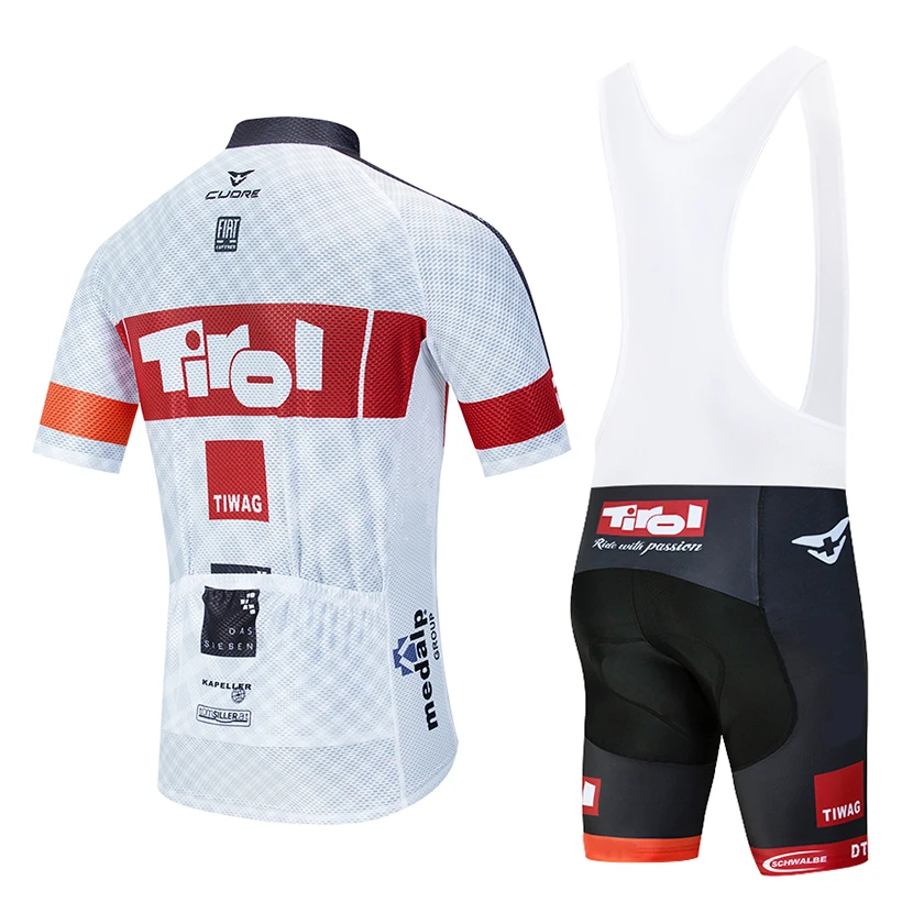 Nye 2021 TEAM TIROL cycling jersey 20D cykel Shorts sæt mtb Ropa herre summer quick dry pro CYKEL-shirts Maillot Culotte bære