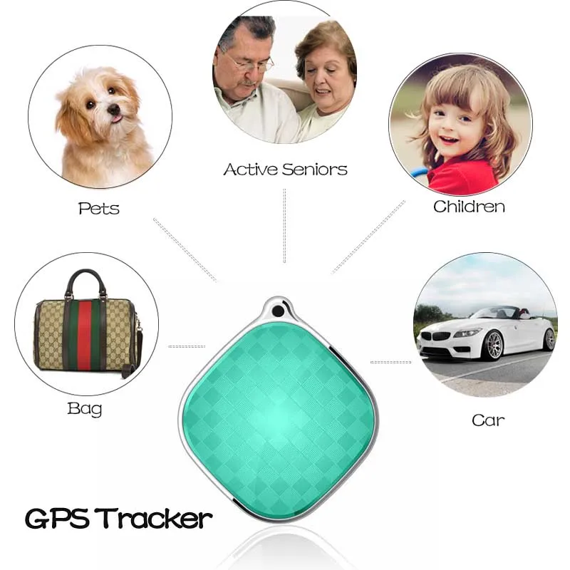 Nye A9 Mini Bærbare GPS Trackere Locator For Børn Boern Kæledyr Katte, Hunde Køretøj Google Maps SOS Alarm, GSM, GPRS, WIFI Tracker