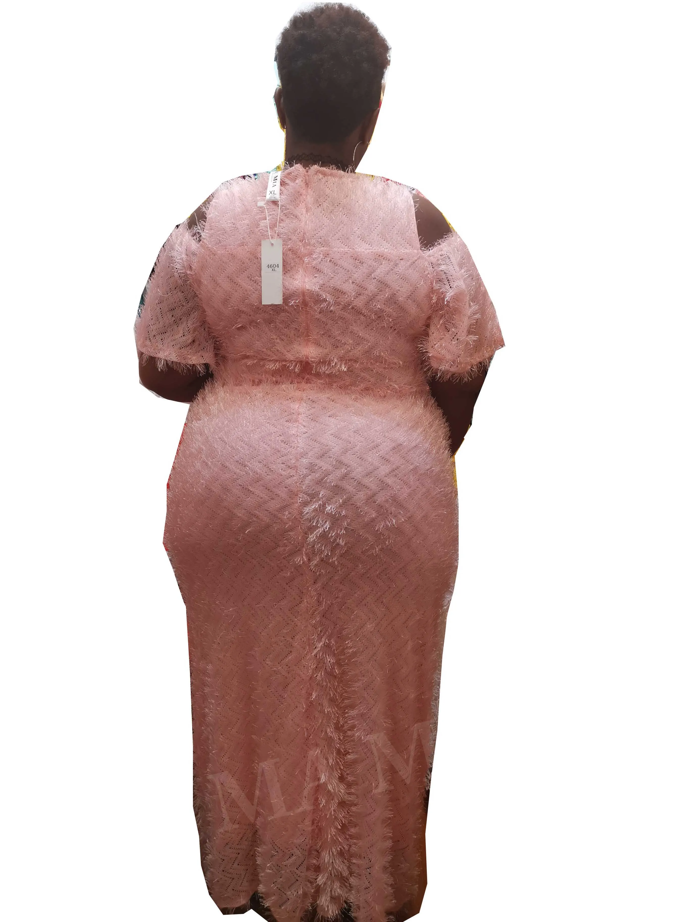 Nye Afrikanske kvinder Dashiki mode strække Mao Mao stoffer lang kjole størrelse M L XL