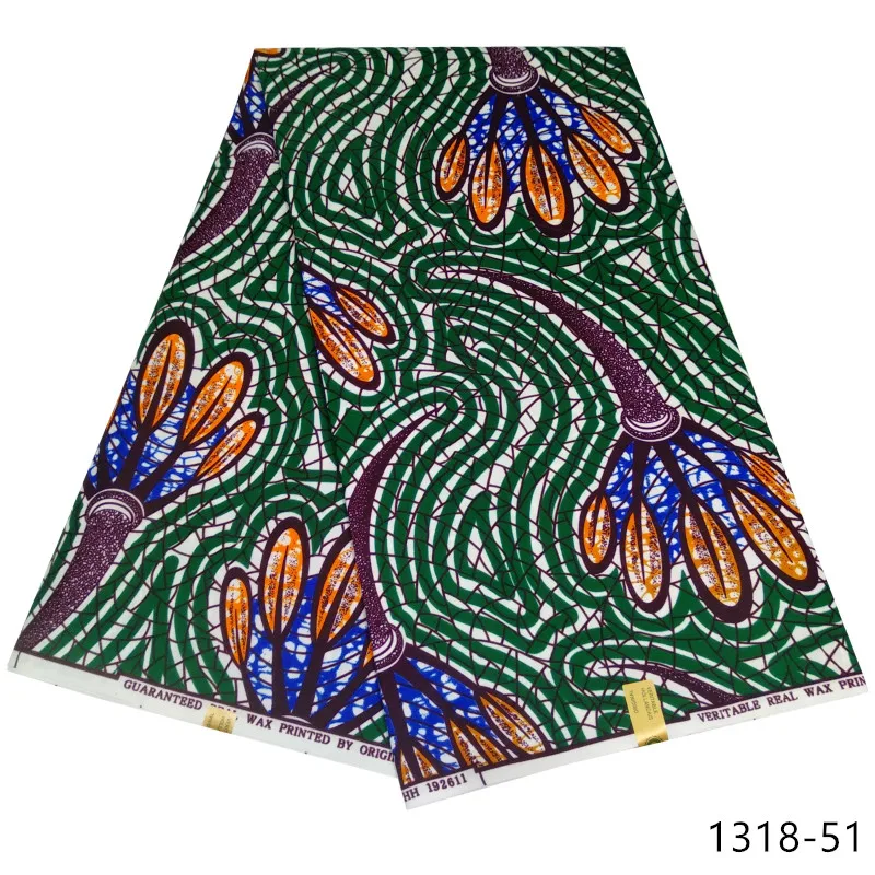 På tilbud! Nye ankomst nigeria ankara voks udskriver stof afrikanske stof Polyester afrikanske voks stof 1318 - Tøj Sy & Stof > Iderammer.dk