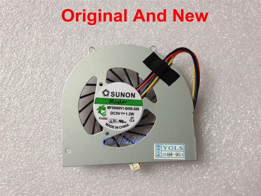 Nye Køligere Ventilator Til Lenovo IdeaCentre Q120 Q150 Serie For SUNON MF50060V1-B090-S99 4 Wire Bærbar CPU Køling Radiator