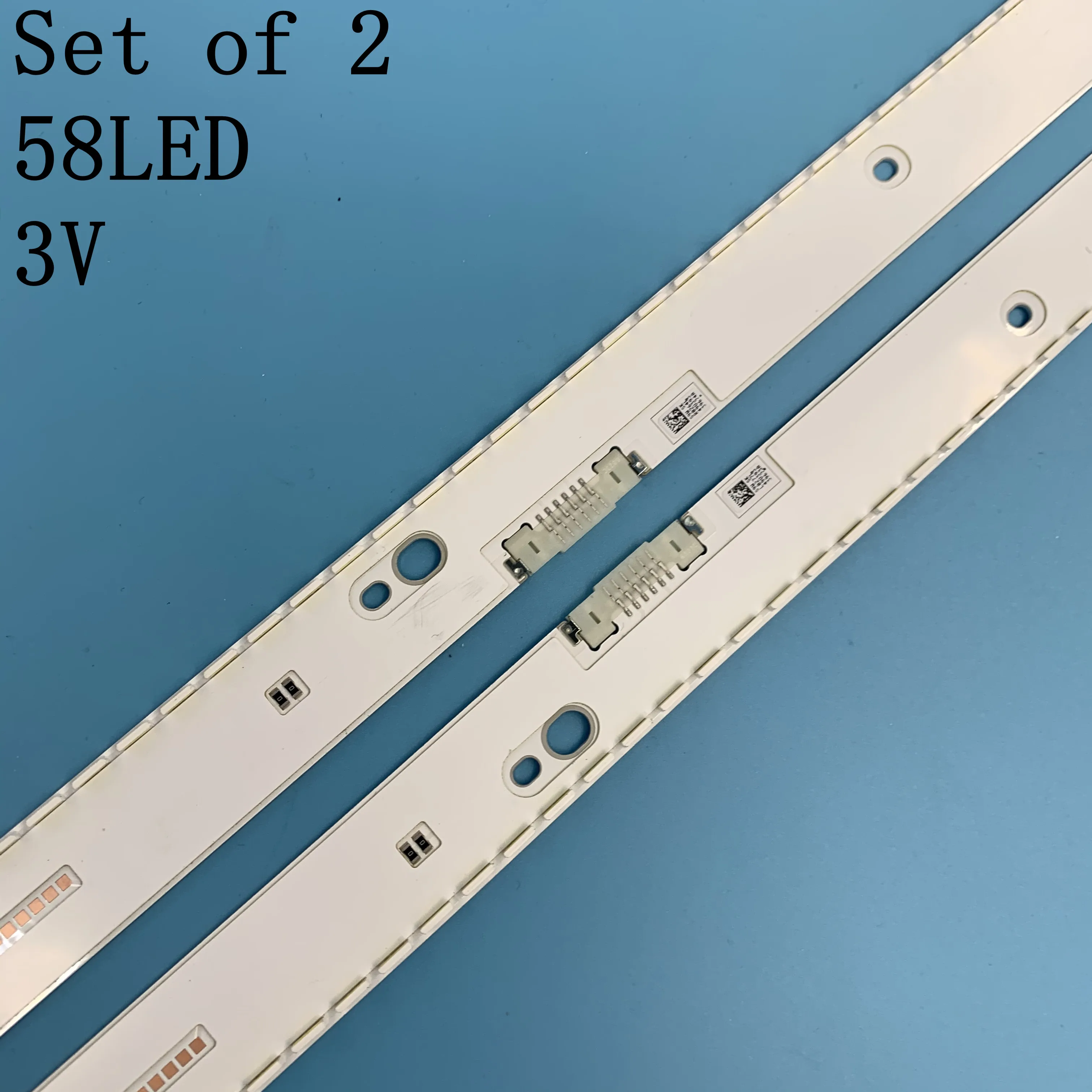 Nye LED-baggrundsbelysning strip for Samsung UE49KU6450 UE49KU6452 UE49KU6459 UE49KU6400 UE49MU6500 UE49MU7400 UE49KU6670U UE49KU6500