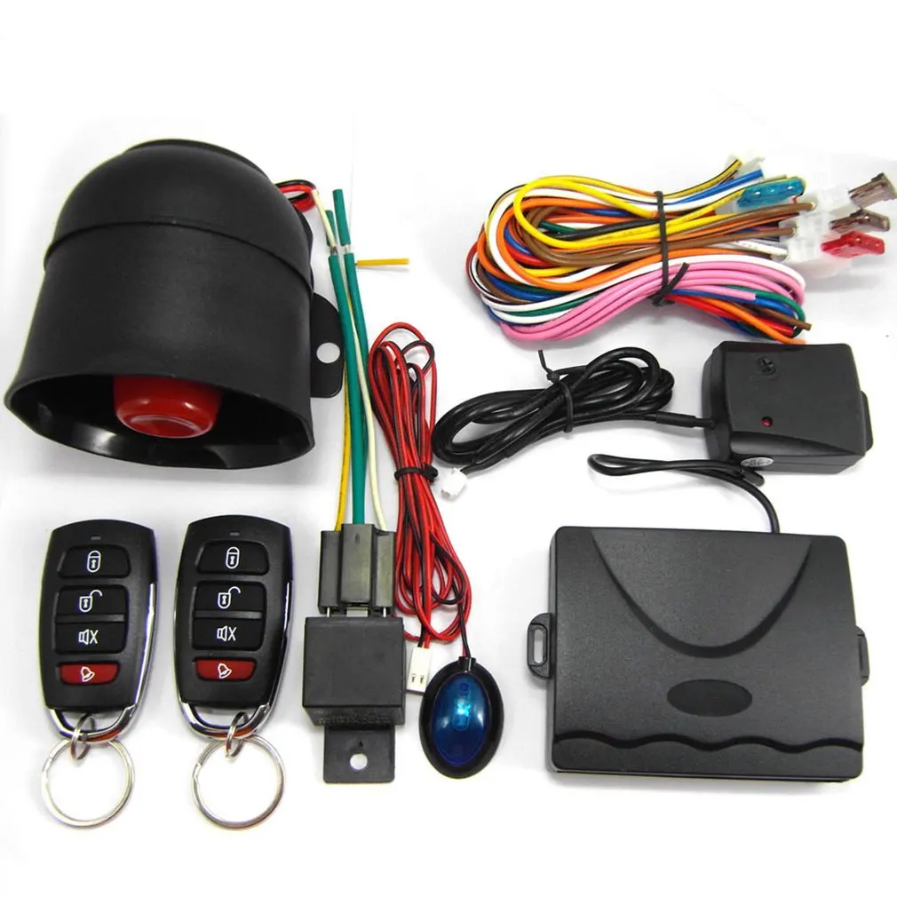 Nye M802-8101 Bil Sikkerhed Alarm System Startspærre Centrallås Shock Sensor Bil Tilbehør Af Høj Kvalitet