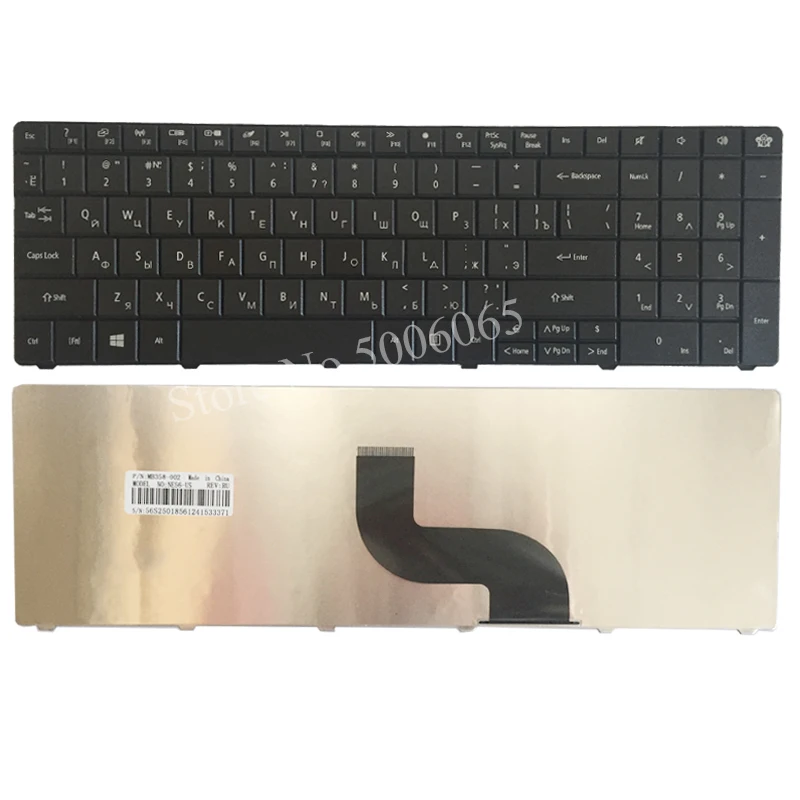 NYE RUC laptop tastatur Til Packard Bell Easynote TE11 TE11HR TE11-BZ TE11-HC TE11HC TE11HC russiske tastatur