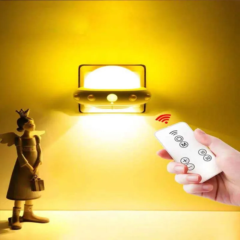 Nye Youpin LED Nat Lys-Fjernbetjeningen Skifte Genopladelige Soveværelse Lampe Sengen væglampe Kids Stue for Smart Home
