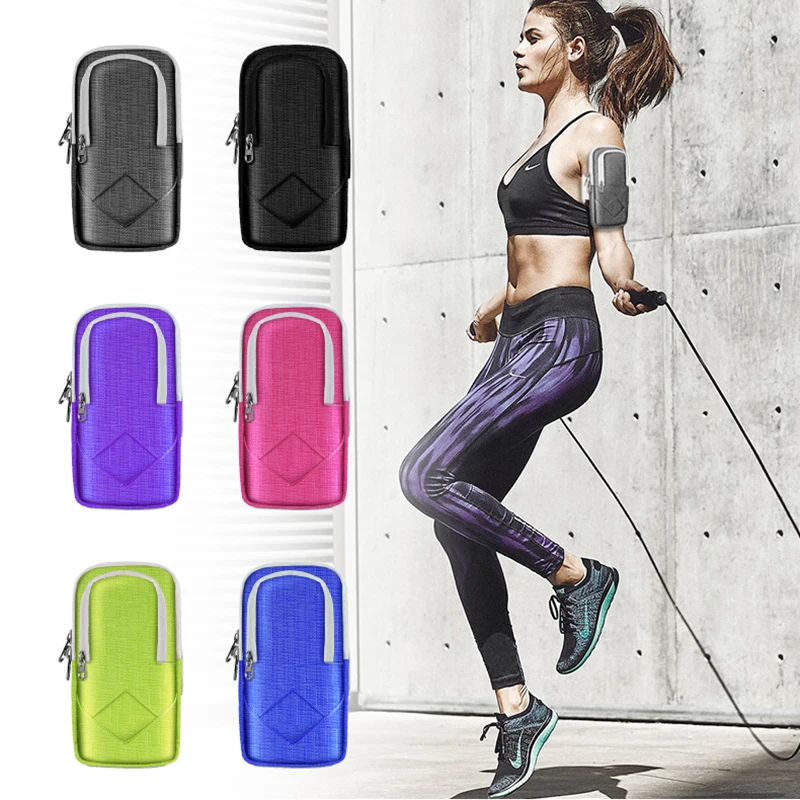 Nyt Design-Sport, der Kører Bag Cover Outdoor Fitness På Side Armbånd Taske Mænd Kvinder GMY Lynlås Pung Arm Band Mobiltelefon Etui
