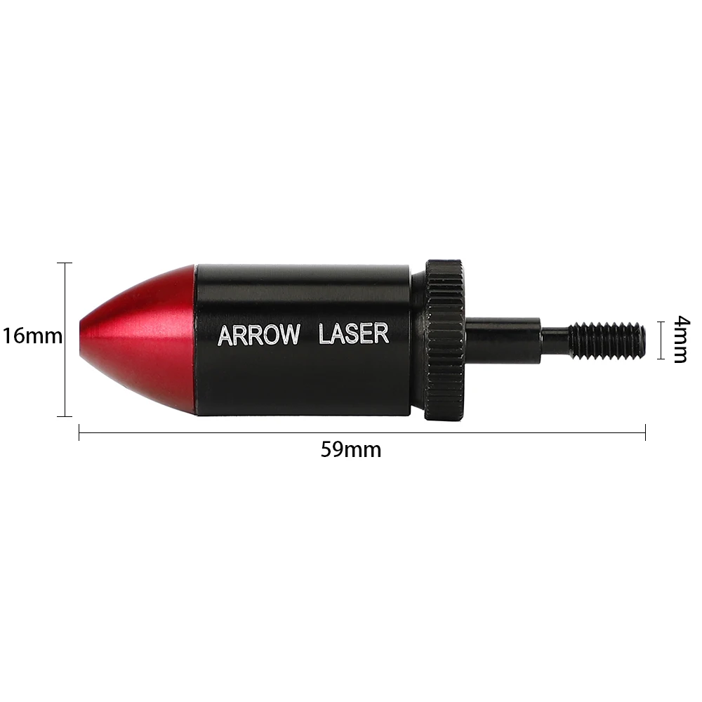 Ohhunt Taktiske Armbrøst Bueskydning Red Dot Laser Boring Syn Kollimator kits Bue Pile BoreSighter til Jagt Udendørs