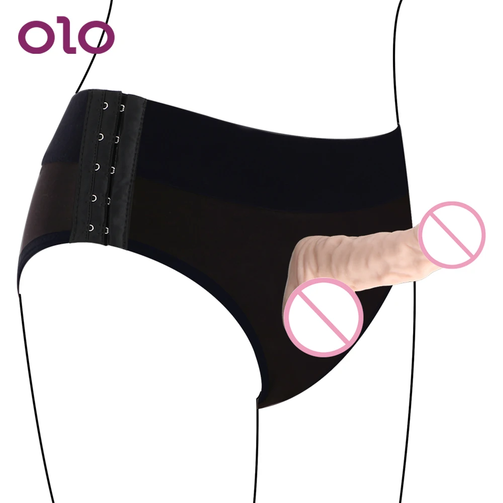 OLO Strapon Trusser Med O-Ringe Strap-on Dildo Bukser Bærbare sexlegetøj til Kvinde, lesbiske Justerbar Ultra Elastisk Sex produkter