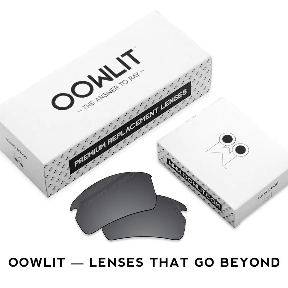 OOWLIT Anti-Ridse Udskiftning Linser til-Oakley Tailend Ætset Polariserede Solbriller