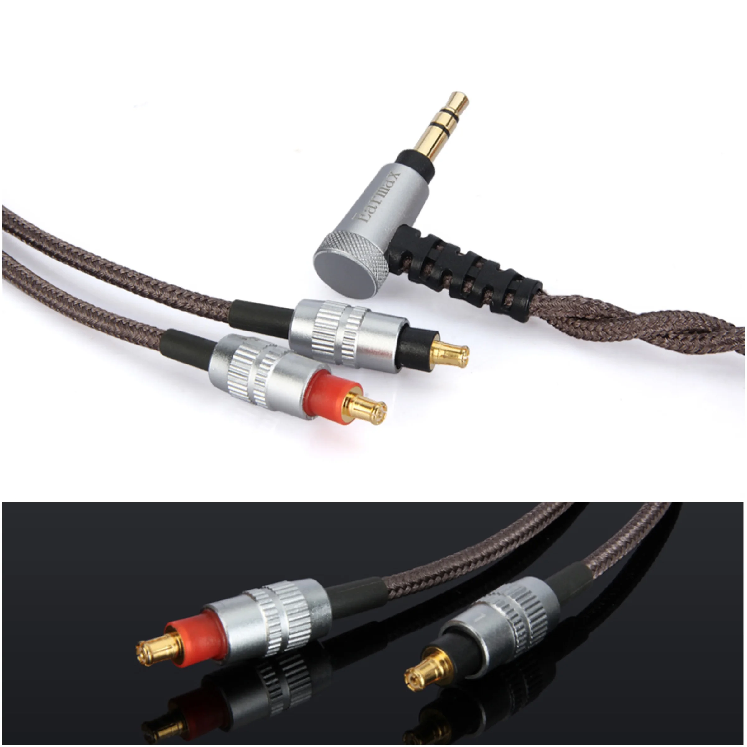 Opgradering AFBALANCERET HIFI Audio Kabel Til Audio Technica ATH MSR 7 B ATH-MSR7b Hovedtelefon 4.4 mm 3.5 mm 2.5 mm Stik