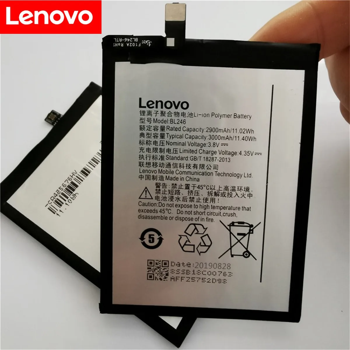 Oprindelige Nyt Batteri Til Lenovo-Z90 Batteri BL246 Lenovo Vibe Skudt Batteri Z90A40 Z90-7 3000mAh Telefonen Genopladelige Batteri
