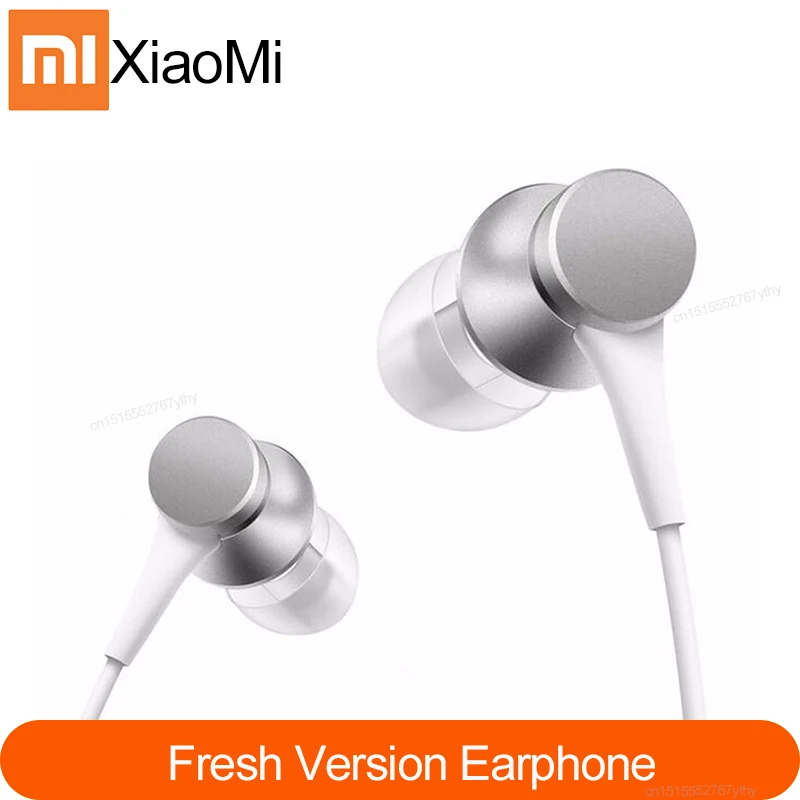 Oprindelige Xiaomi Stempel In-Ear Stereo Hovedtelefoner Med Fjernbetjening og Mic Musik Mi Headsets Til Xiaomi Samsung SE IPhone 5s 6 6s MP3