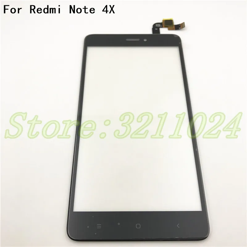 Original 5,5 inches Til Xiaomi Redmi Note4X Bemærk, 4X Touch Screen Digitizer Glas Linse Uden LCD Display udskiftning af Dele