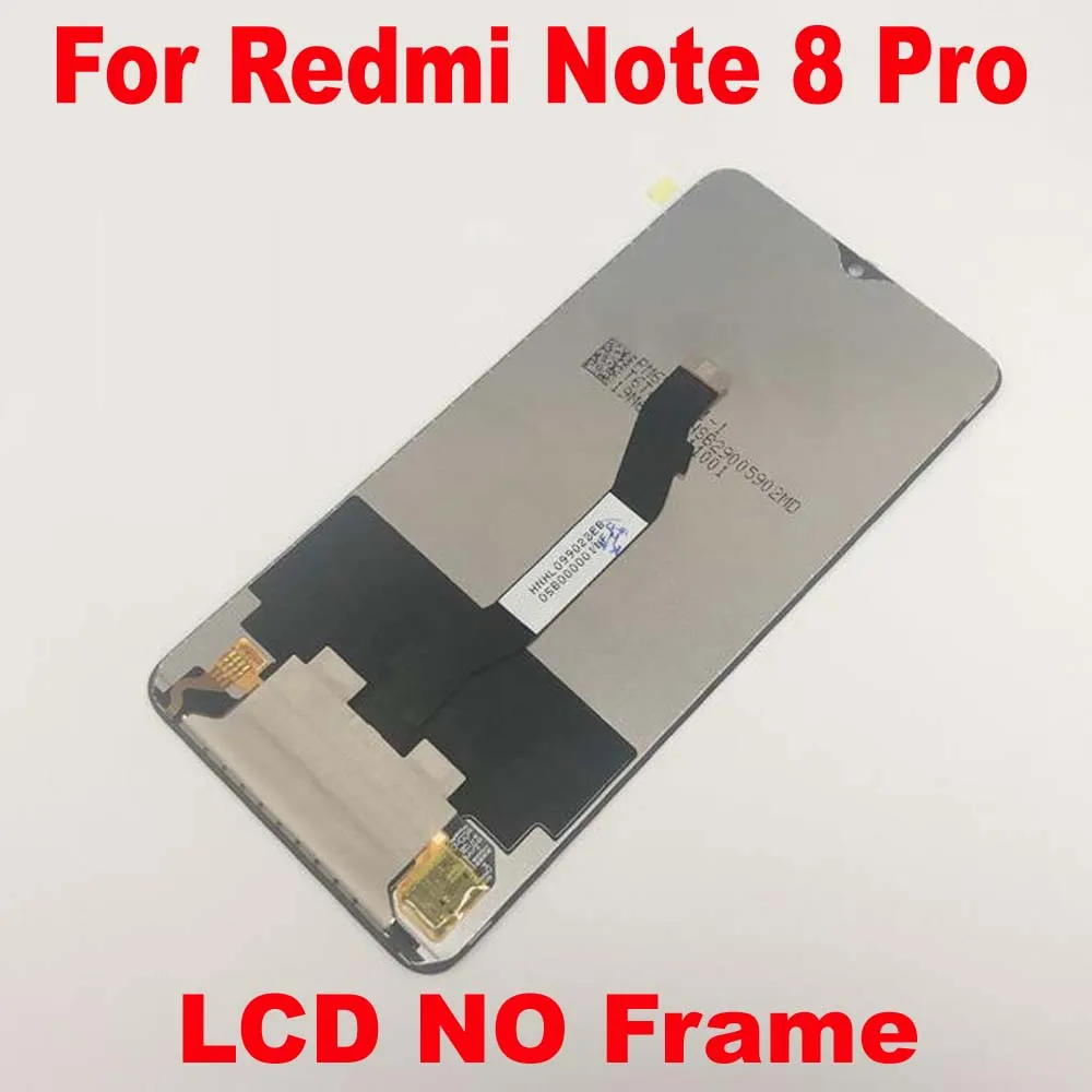 Original Bedste Touch Skærm Digitizer og LCD-Skærm Forsamling Sensor + Ramme Til Xiaomi Redmi Note 8 Note8 Pro Telefonen Pantalla