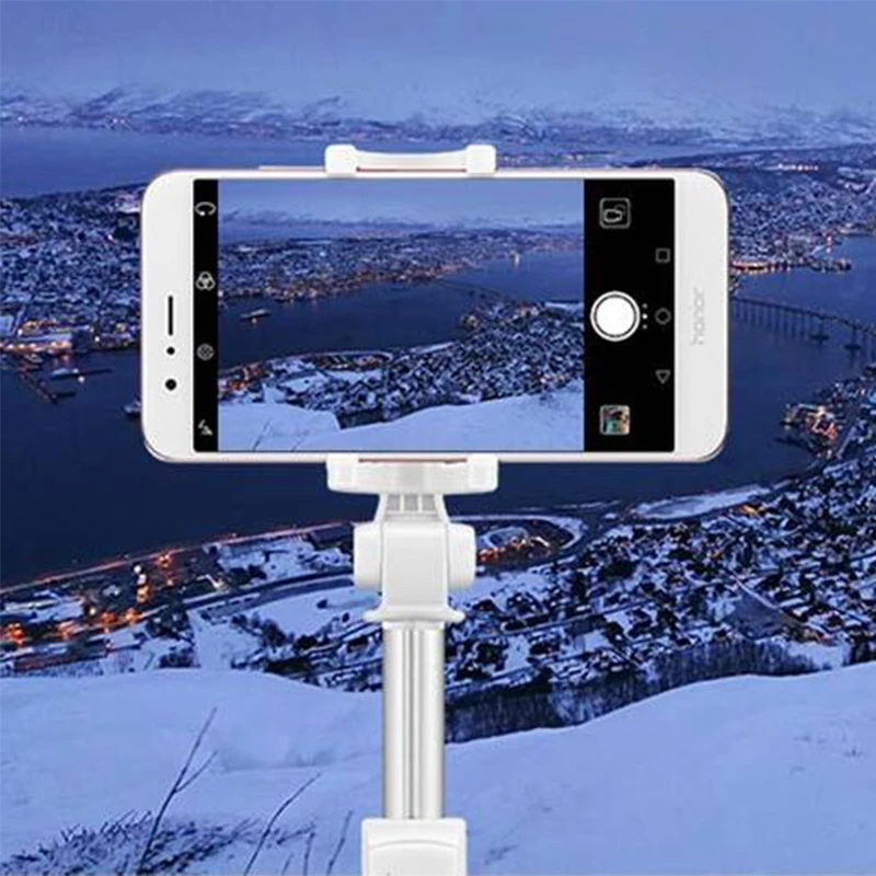 Original Huawei Honor Selfie Stick Stativ Til Bærbare Bluetooth3.0 Monopod til iOS/Android/Huawei smart phone