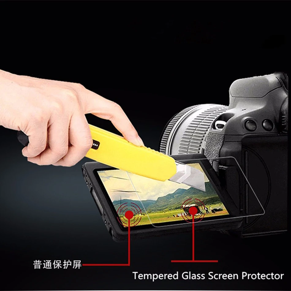 Original Skærm, Kamera Hærdet Glas Skærm Protektor Til Nikon D7000, D700 D300 D90 3 tommer Hærdet Beskyttende Film Del