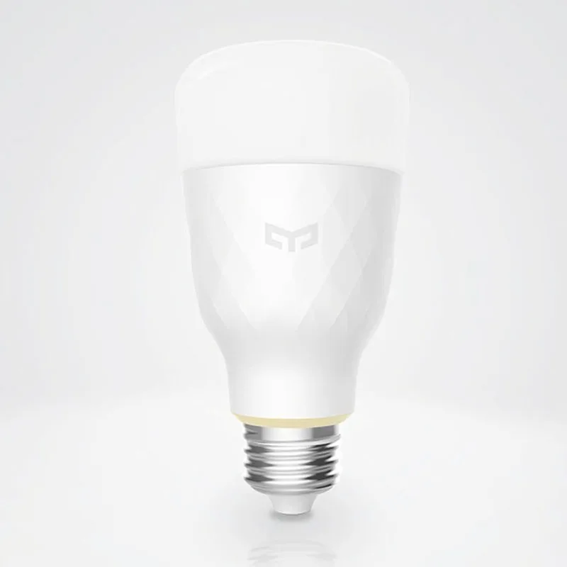 Original Yeelight Smart LED-Pære, Farverige og Hvid 800 Lumen E27 10W Smart Pære Til Mi Hjem App (opdateret Version)
