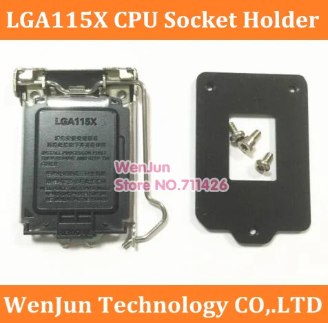 Originale NYE LGA115X CPU Socket indehaveren stents Beskyttende shell støtte til LGA1150 1151 1155 1156