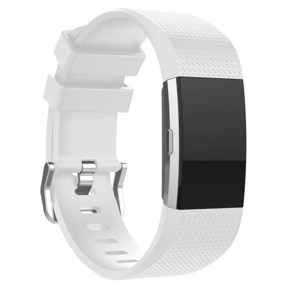 (Pakke med 6 ) Udskiftning af Silikone elastik Rem Armbånd Armbånd Til Fitbit OPLADE 2 Lille eller Stor Størrelse