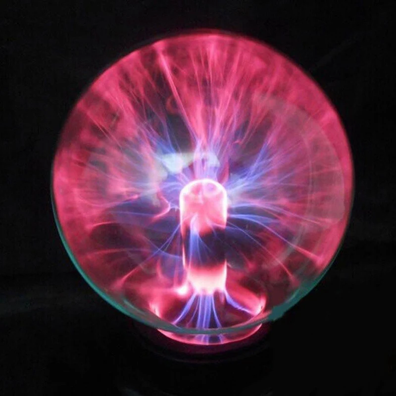 Plasma-Ball Lampe Lys Berøre Følsomme Tågen Sfære Kloden Nyhed Legetøj SDF-SKIB