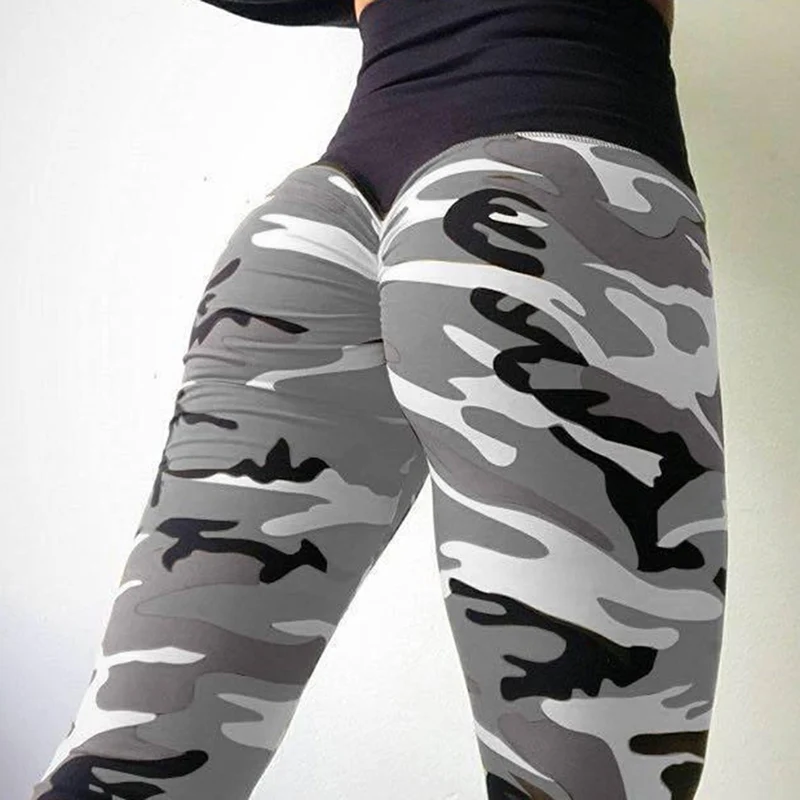 Plus Størrelse Hip-Up Sport, Fitness Bukser Kvinder Solid Højtaljede Fitnesscenter løbetights Elastisk Nylon Spandex Yoga Pants Size XL
