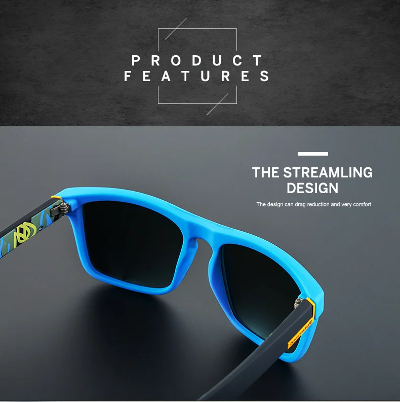 Polariserede solbriller til mænd, kvinder klassiske solbriller mænd kørsel Sport mode briller for at man Designer Oculos UV400 731