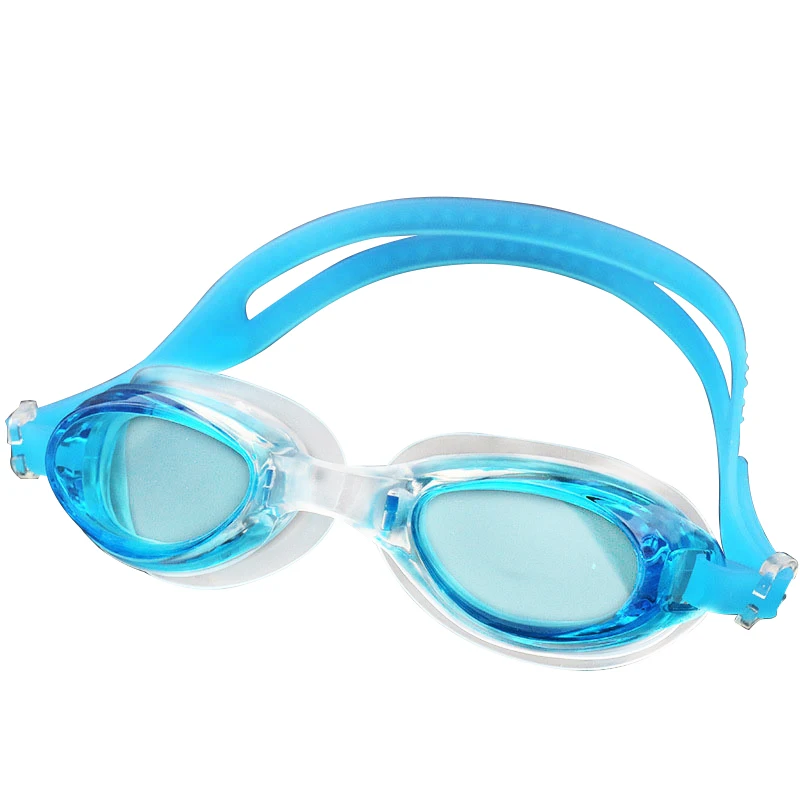 Professionel Barn Anti Tåge Svømning Briller Brillerne UV-Farvede Linse Dykning Svømme Briller B99