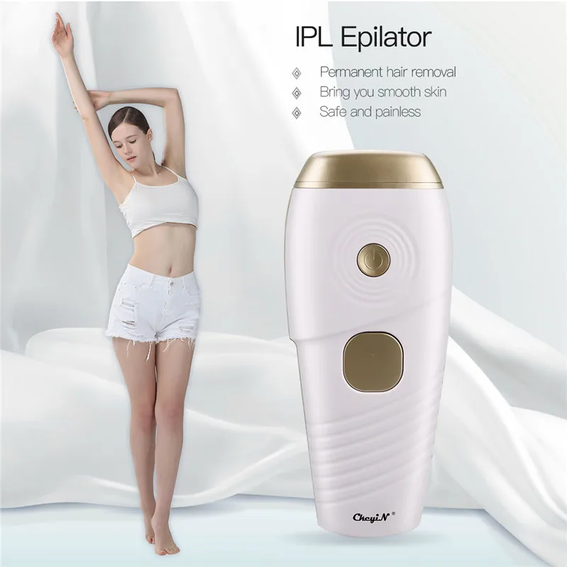 Professionel Permanent IPL Laser Hair Removal Elektriske Smertefri Epilator Mænd Kvinder i Bikini Facial Hår på Kroppen Remover Photoepilator