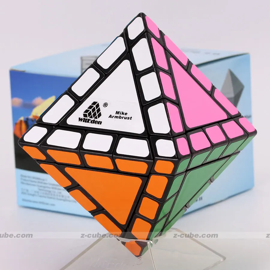 Puslespil Magic Cube WitEden Octahedron Mixup i II III mærkelige form særlige faglige pædagogiske twist logik spil, legetøj gave